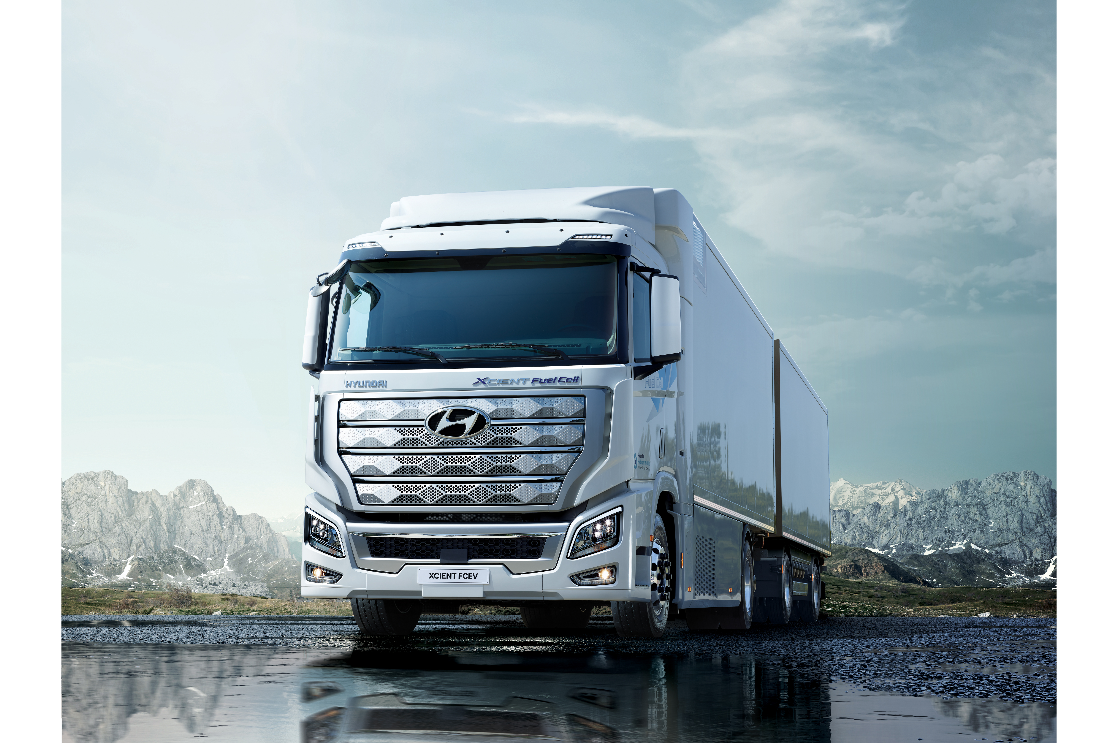 Image for World’s First Fuel Cell Heavy-Duty Truck, Hyundai XCIENT Fuel Cell, Heads To Europe For Commercial Use