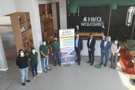 Image for Green Goes Greener: Hira Walraven Signs Solar Contract With Yellow Door Energy