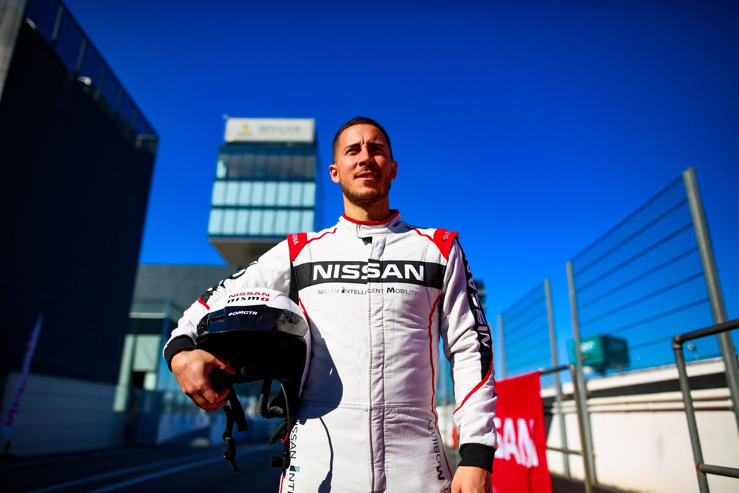 Image for Football Ace Eden Hazard Experiences The Power Of Nissan EVs