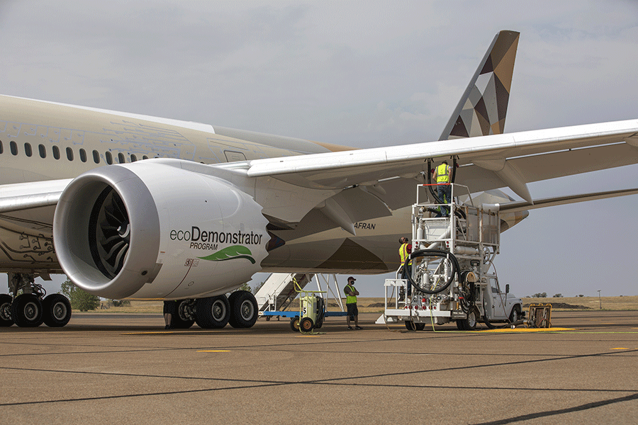 Image for Boeing, Etihad Airways And World Energy Lift Sustainable Aviation Fuel To The Next Level On EcoDemonstrator Programme