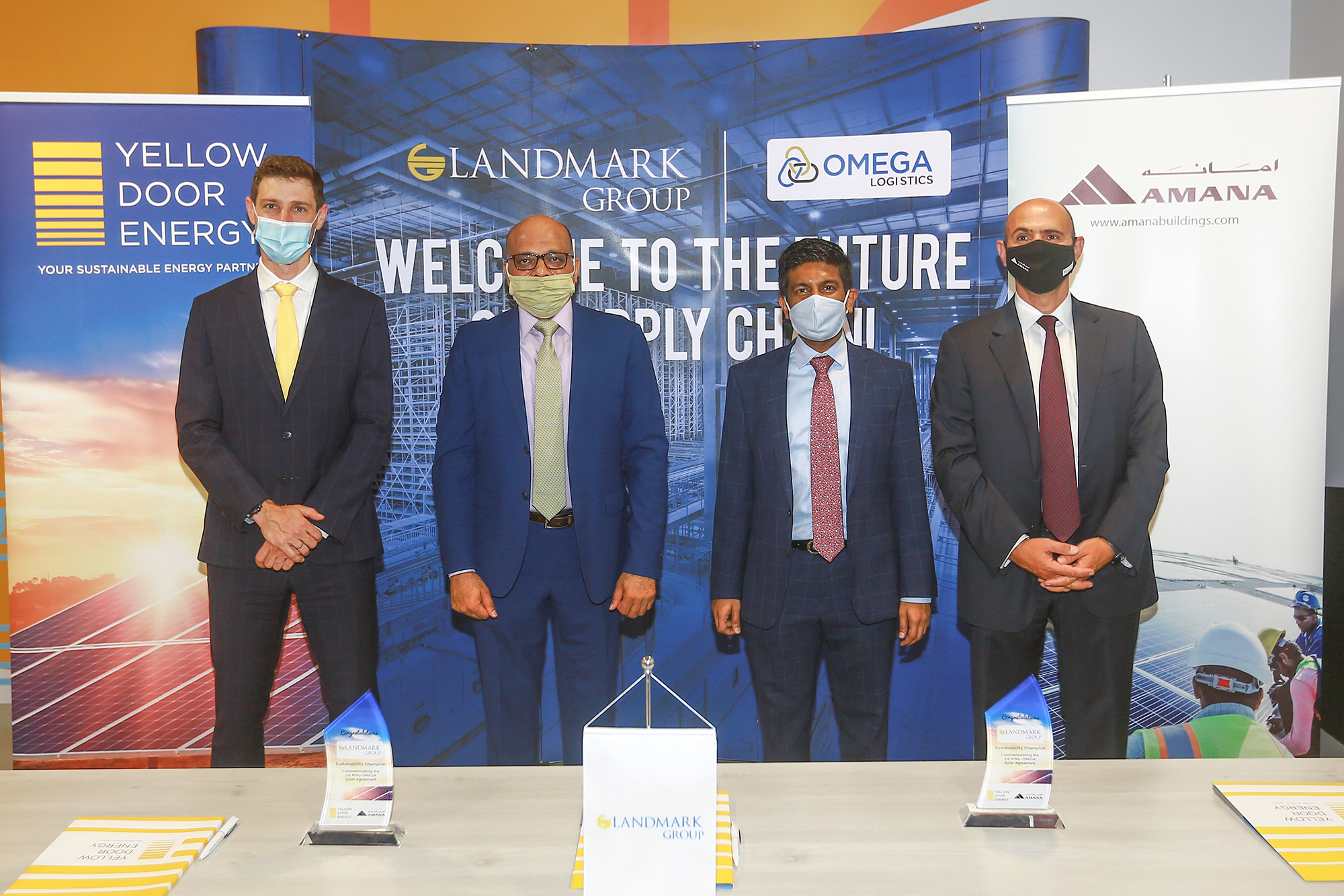 Image for Landmark Group Expands Its Solar Ambition, Signs 2.6MWp Solar Deal With Yellow Door Energy And AMANA Investments
