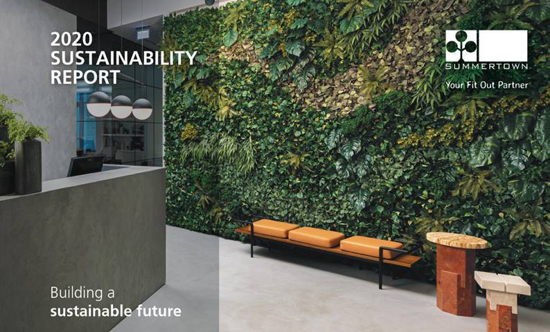 Image for Building A Sustainable Future Summertown Interiors Releases Its 2020 Sustainability Report