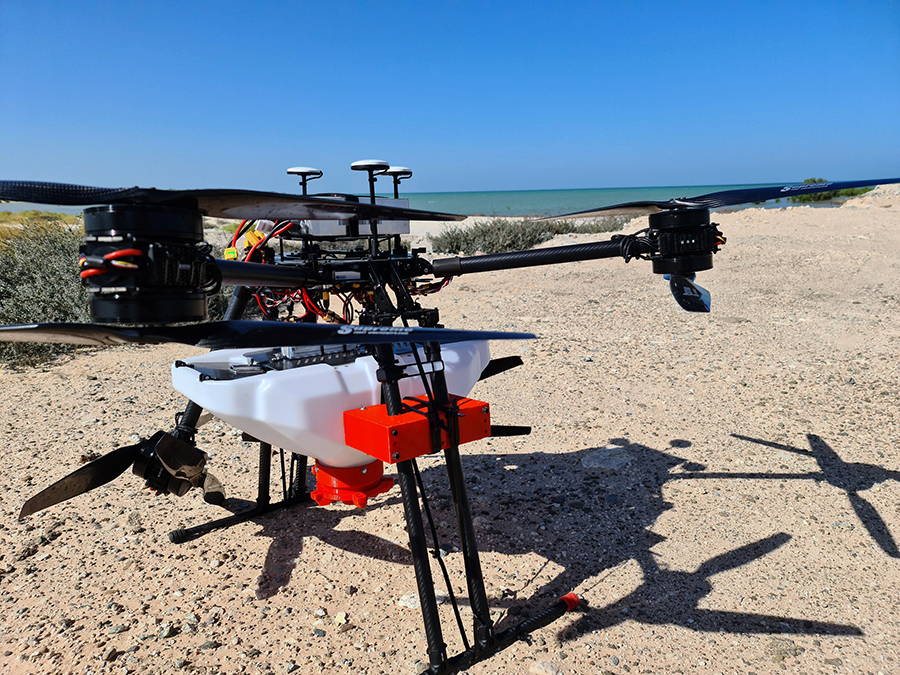 Image for Environment Agency – Abu Dhabi And ENGIE Use Drone Technology In Mangrove Rehabilitation Project