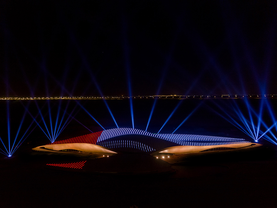 Image for 49th UAE National Day: Bee’ah Celebrates With Region’s First Solar-Powered Light Show