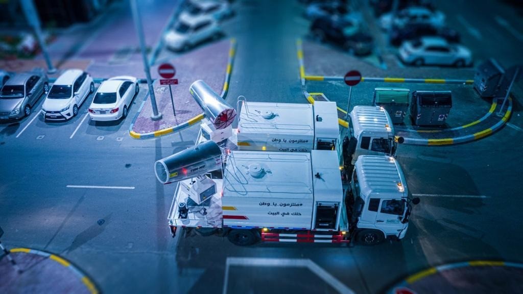 Image for Tadweer Highlights Contribution To Public Areas Disinfection Efforts In The Emirate Of Abu Dhabi During This Pandemic