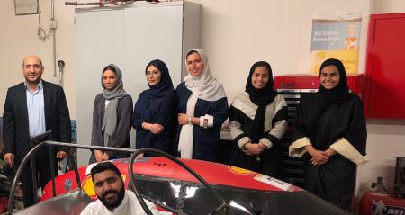 Image for Female Saudi students build energy efficient car to compete internationally at Shell Eco-marathon Asia 2019