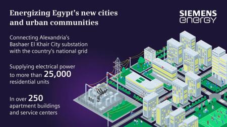 Image for Siemens Energy to power Alexandria’s Bashaer El Khair city