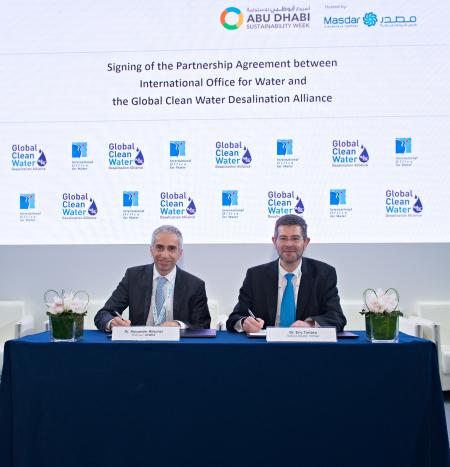 Image for Masdar-led Global Clean Water Desalination Alliance and IOWater partner to improve global water security
