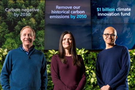 Image for Microsoft commits to become carbon negative by 2030