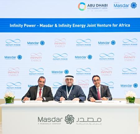 Image for Masdar and Infinity Energy establish joint venture “Infinity Power” to develop renewable energy projects in Egypt