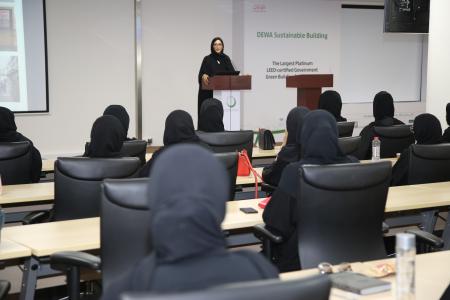 Image for DEWA organises workshop for the third Carbon Ambassadors Programme on sustainability and climate change in the UAE