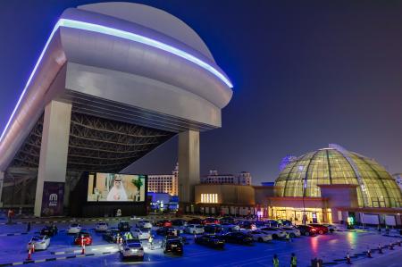 Image for Majid Al Futtaim’s VOX Cinemas and Tesla host the region’s first carbon-neutral drive-in cinema screening for Tesla Cars