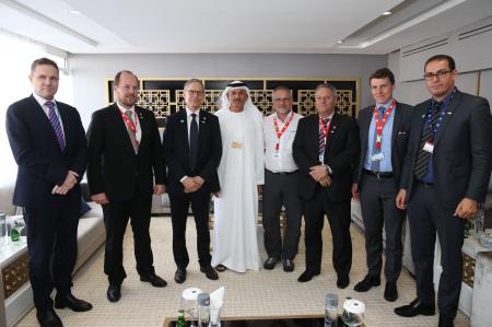 Image for Dubai South and AAQIUS sign a memorandum of understanding to showcase new environmentally friendly technology for transportation and mobility