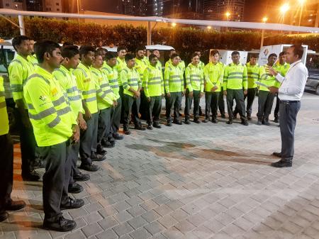 Image for Emrill breaks its Downtown Dubai new year clean-up record