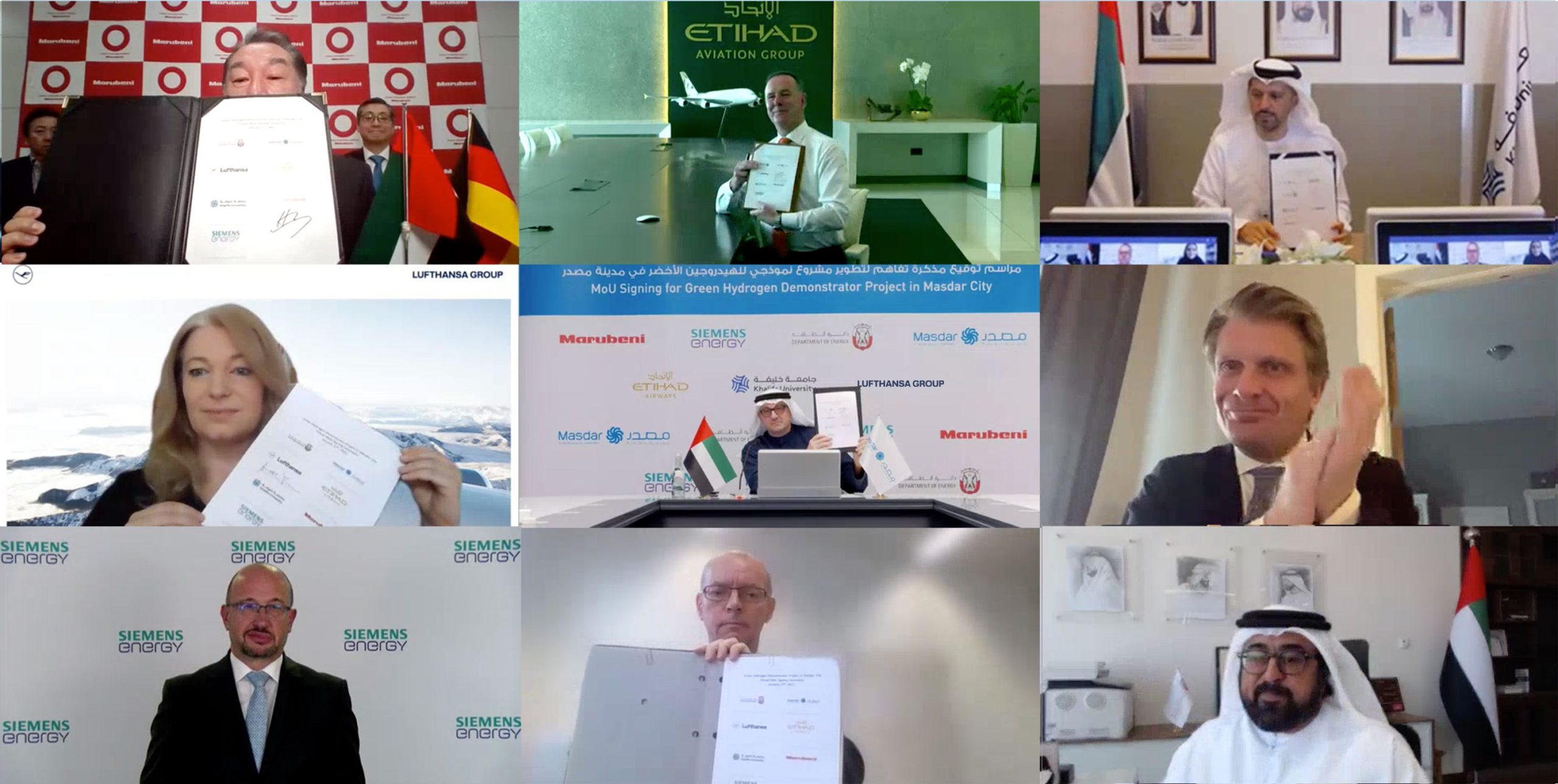 Image for Masdar Leads Initiative To Support Development Of Abu Dhabi’s Green Hydrogen Economy