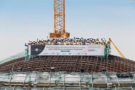 Image for Final Dome Structure Completed at Barakah Nuclear Energy Plant