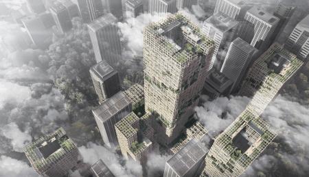 Image for Wooden skyscrapers could hold the key to more environmentally friendly cities, says Japanese architect