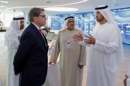 Image for US Secretary of Energy Rick Perry Meets with ADNOC