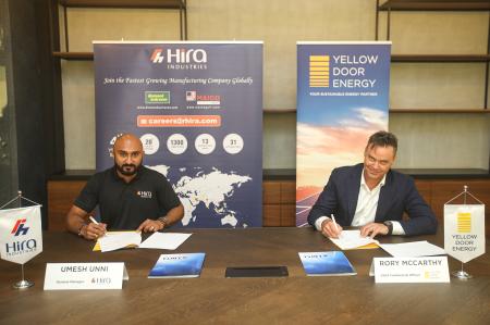 Image for Building a Greener Future: Hira Industries selects Yellow Door Energy as solar partner