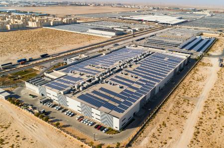 Image for Yellow Door Energy launches massive solar carport and rooftop solar plant for Al Nabooda Automobiles