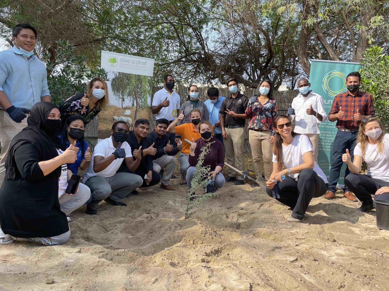 Image for Dake Rechsand Partners With Goumbook And Jebel Ali Hotels & Resorts To Plant Ghaf Trees Using Breathable Sand