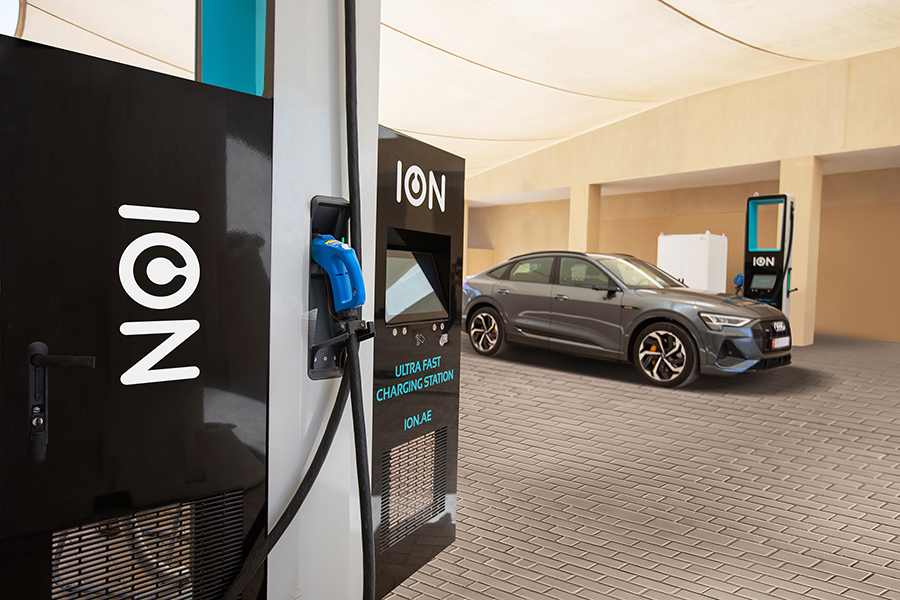 Image for ION Installs Gulf Region’s First Ultra-Fast Electric Vehicle Charging Stations In Abu Dhabi