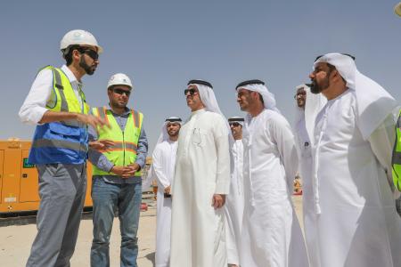Image for MD & CEO reviews construction of 4th phase of the Mohammed bin Rashid Solar Park