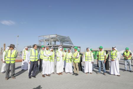 Image for MD&CEO visits Solar Decathlon Middle East 2018 at Mohammed bin Rashid Al Maktoum Solar Park