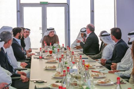 Image for HE Saeed Mohammed Al Tayer heads SDME’s steering committee meeting at MBR Solar Park