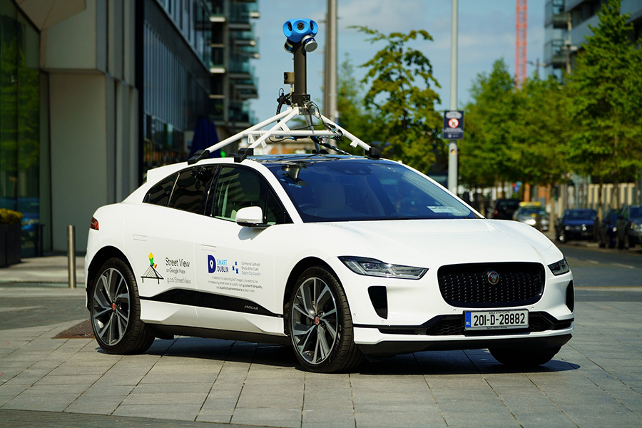 Image for Jaguar Land Rover And Google Measure Dublin Air Quality With All-Electric I-PACE