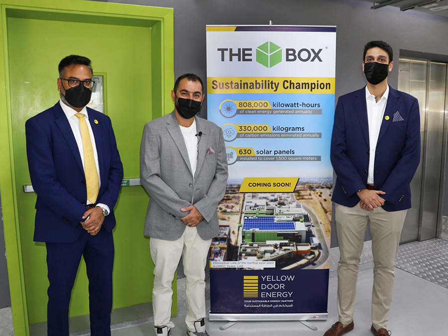 Image for The Box Self Storage Selects Yellow Door Energy As The Solar Partner For Its State-Of-The-Art Storage Facility In Dubai