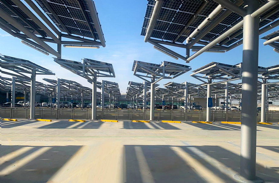 Image for Abu Dhabi Airports And Masdar Complete Development Of Largest Solar-Powered Car Park In Abu Dhabi At Abu Dhabi International Airport