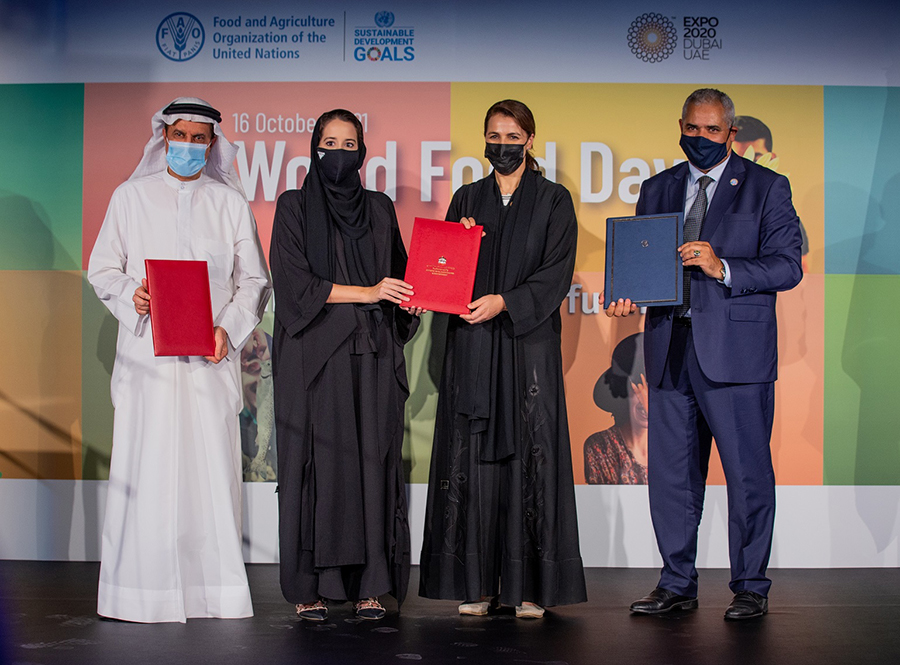 Image for UAE Step Up Plans To Promote Healthy Diets From Sustainable Food Systems To Benefit The Community And Protect The Environment At Expo’s World Food Day Celebration