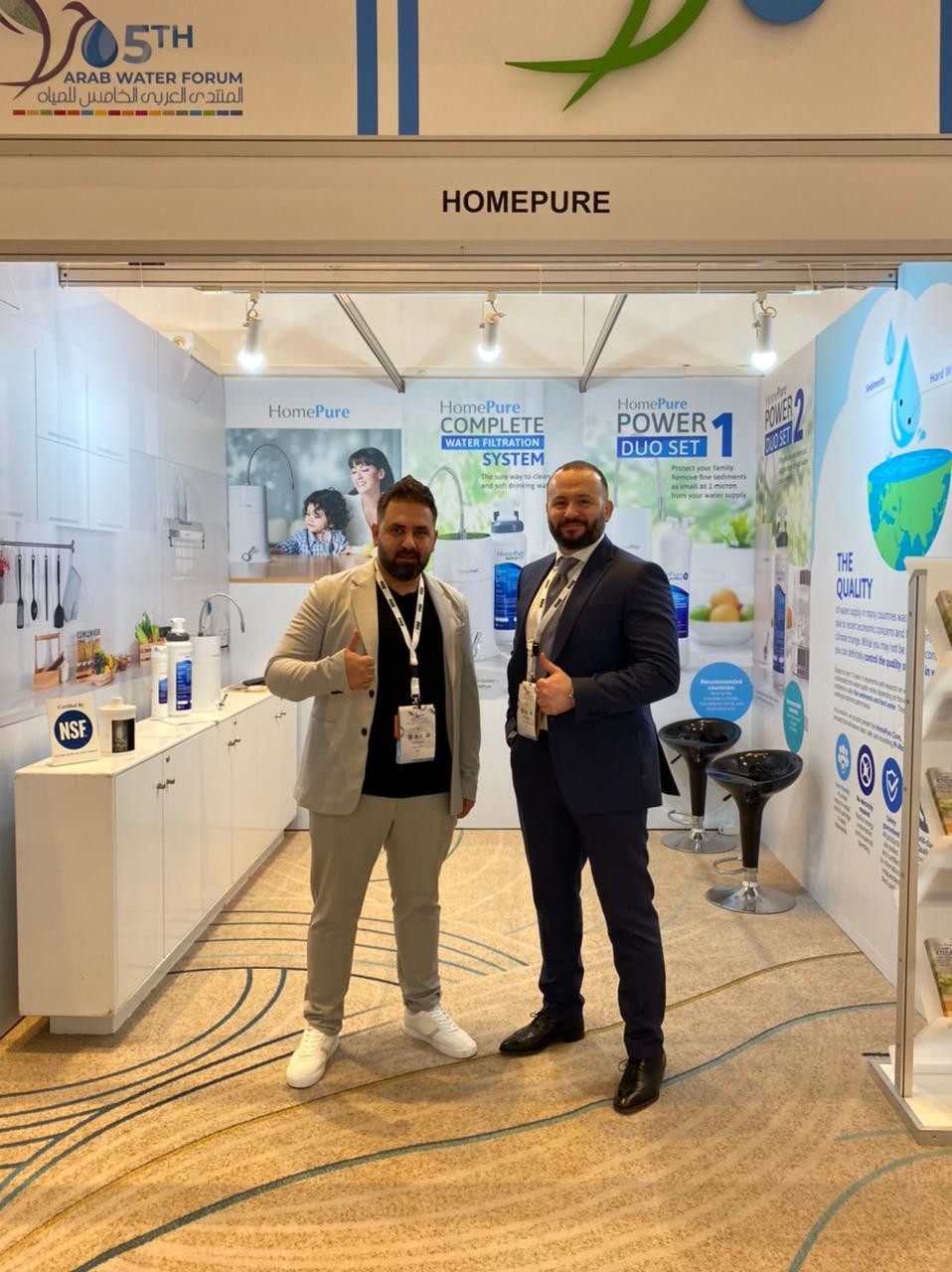Image for QNET Introduces ‘HomePure Complete Water Line’ At Arab Water Forum 2021