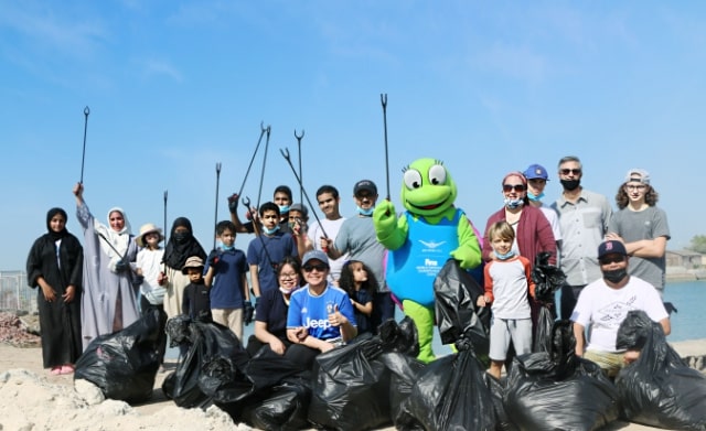 Image for Over 320kg Of Waste Collected During Environment Agency- Abu Dhabi And FINA World Swimming Championships’ (25m) Al Bahia Beach Clean-Up