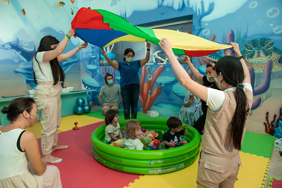 Image for Ready Set Go! Launches Stimulating Baby Sensory Classes In Its Fun, Jungle Themed Environment