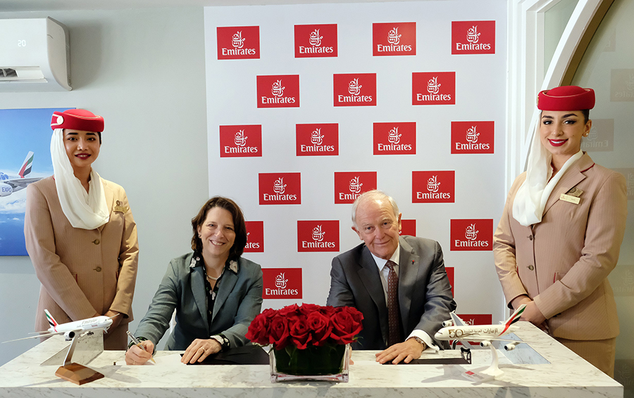 Image for Emirates And GE Aviation Commit To Test Flight Programme Using 100% Sustainable Aviation Fuel To Reduce CO2 Emissions