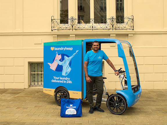 Image for Laundryheap Announces First Electric Bike Initiative For Laundry Services In The Region
