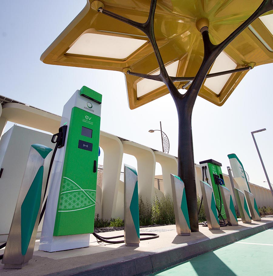 Image for DEWA Provides Around 88,000 KWh Of Electricity To EV Car Users At Expo 2020 Dubai