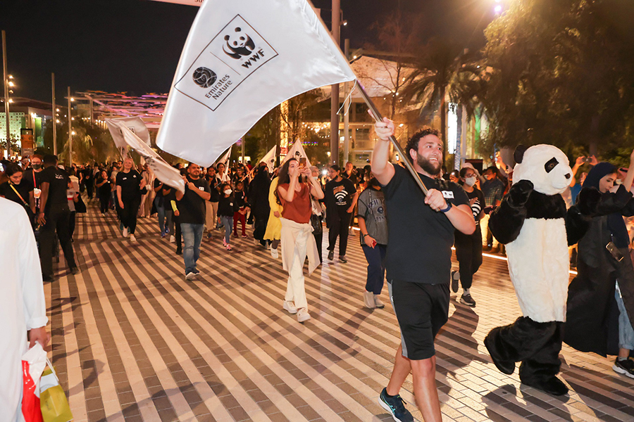 Image for Gone For 60 Seconds: Expo Embraces Earth Hour With Sequential ‘Switch-Off Parade’ Organised By Emirates Nature-WWF