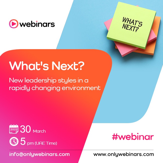 Image for What’s Next? New Leadership Styles In A Rapidly Changing Environment