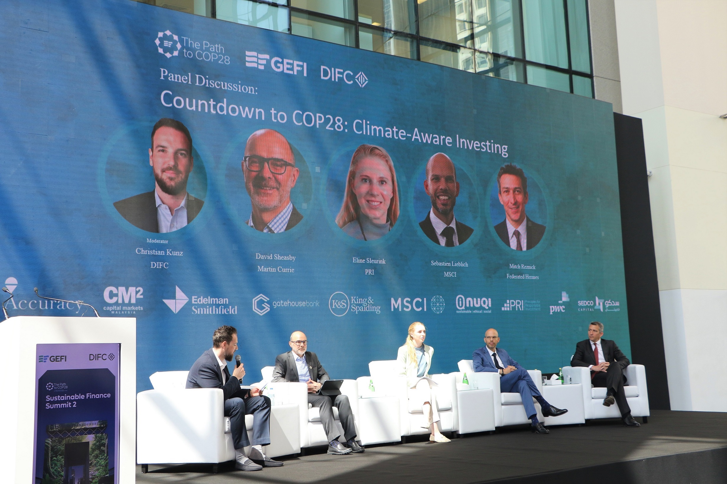 Image for DIFC Mobilises Action On Climate Finance In The Run Up To COP28 At Second Sustainable Finance Summit