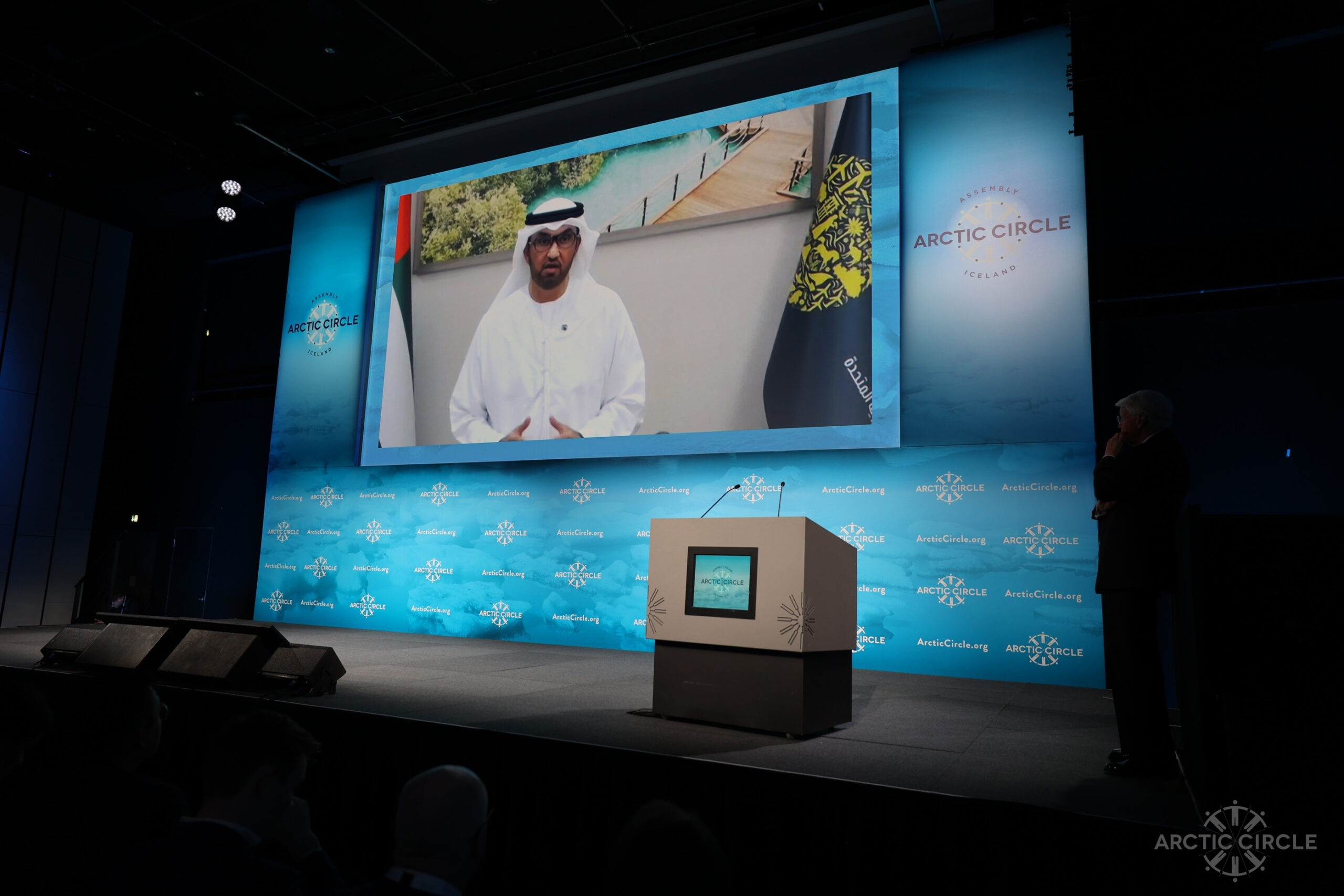 Image for COP28 President Calls For Ambitious Climate Action At Arctic Circle Assembly