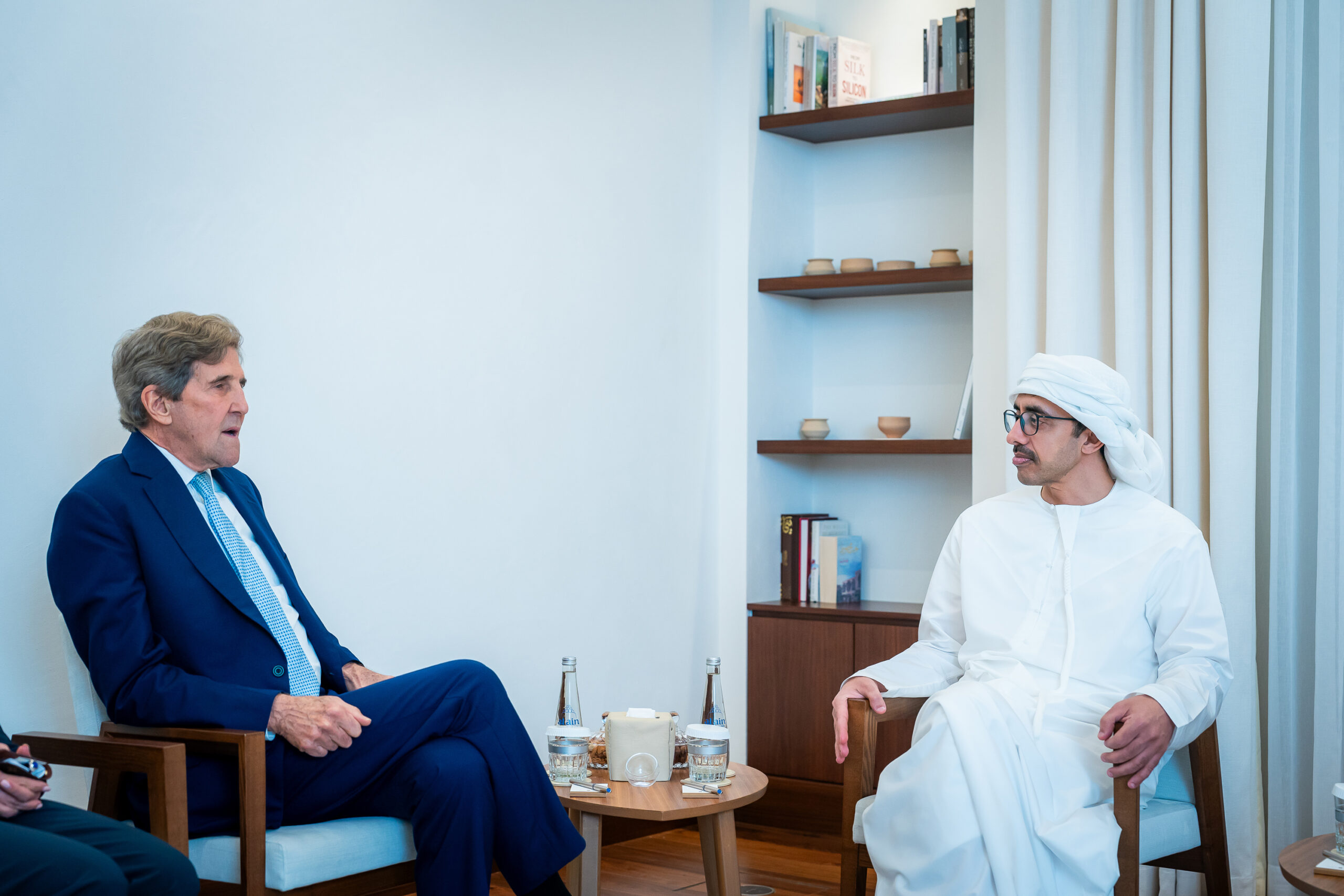 Image for Abdullah bin Zayed, John Kerry discuss climate change; preparations for COP28