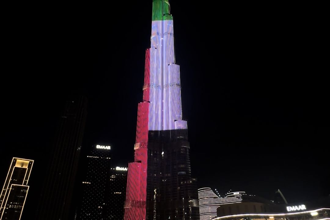 Image for Legacy From Land Of Zayed Illuminates Burj Khalifa Hours Before Its Official Opening At COP28