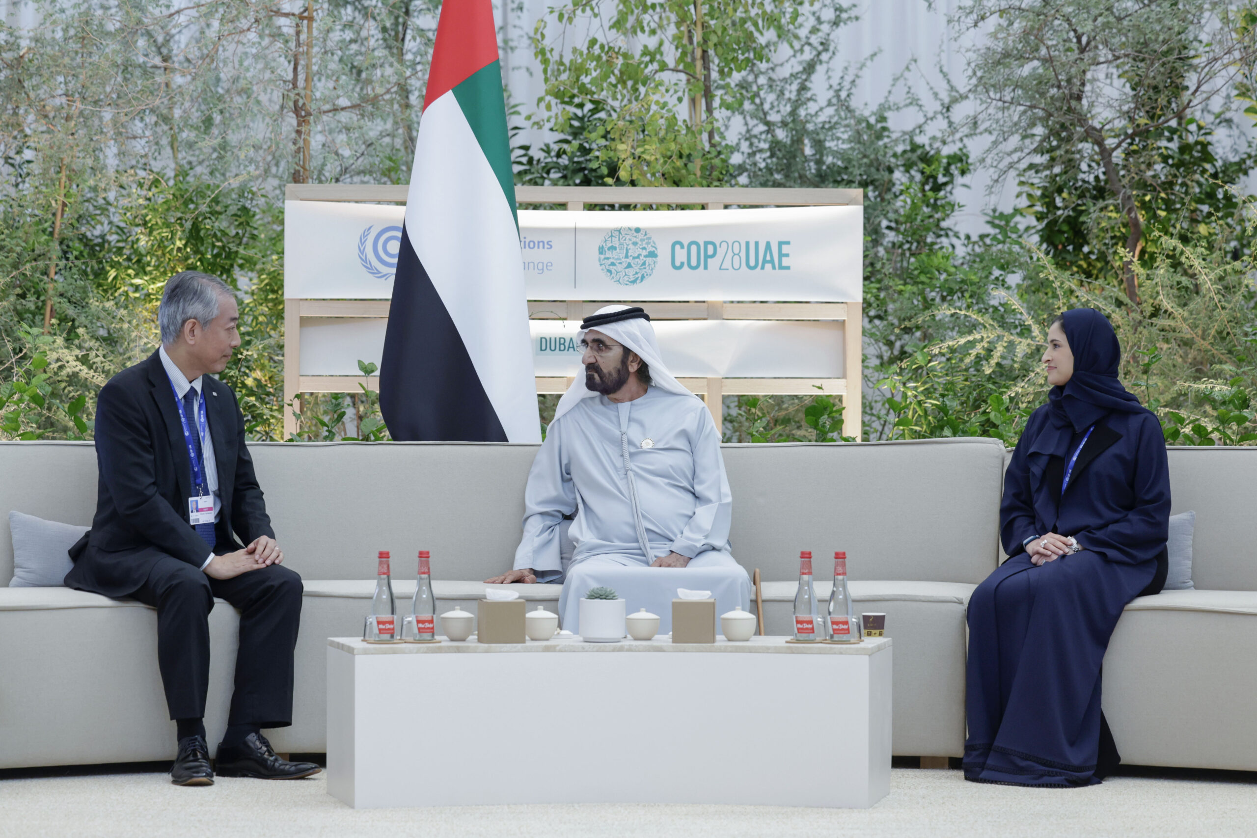 Image for Mohammed Bin Rashid Meets With Climate Policy And Space Sector Decision Makers Attending Space Agencies Leaders’ Summit At COP28