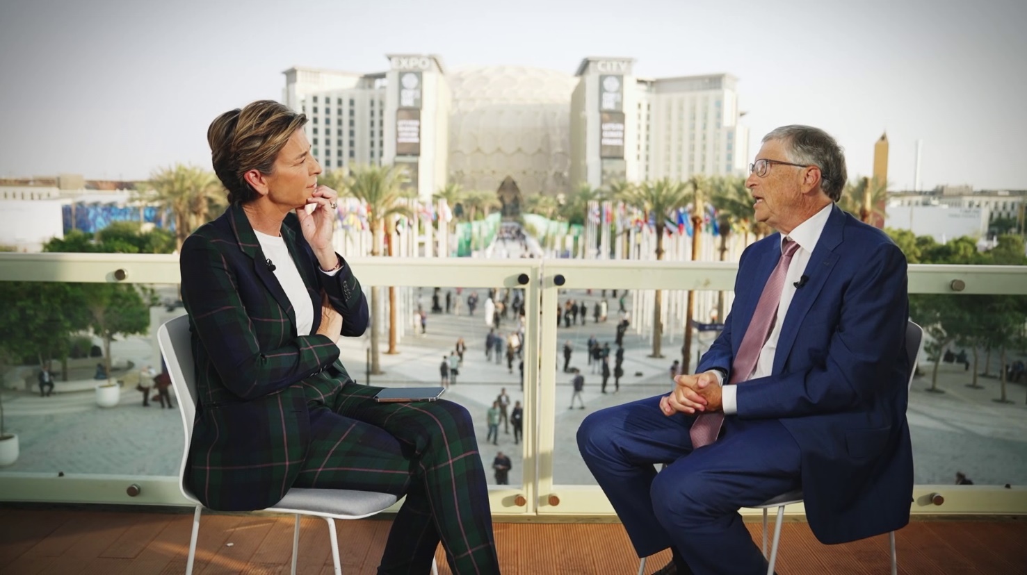 Image for Bill Gates Tells CNN About COP28 And Achieving The Outcomes Of The Summit