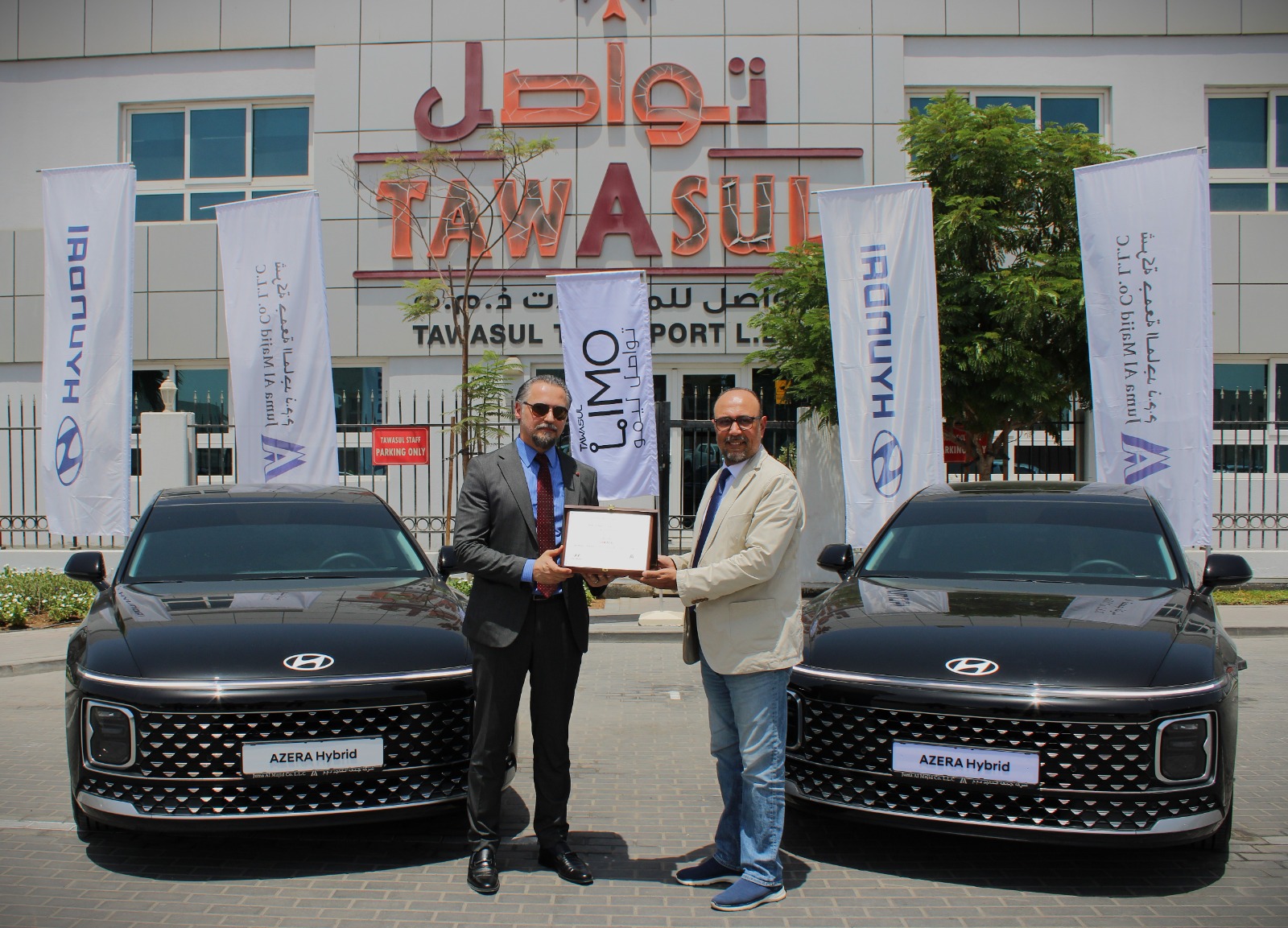 Image for Hyundai UAE Delivers Hybrid Vehicles To Tawasul In Support Of The UAE’s Green Mobility Vision