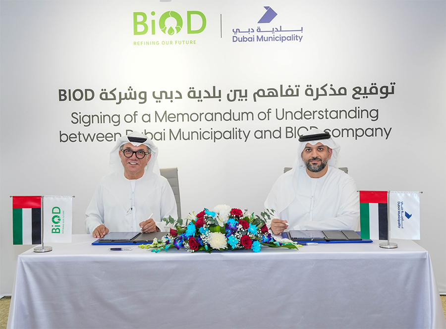 Image for Dubai Municipality, BiOD Technology Sign MoU To Convert Waste Oils Into Renewable Biodiesel