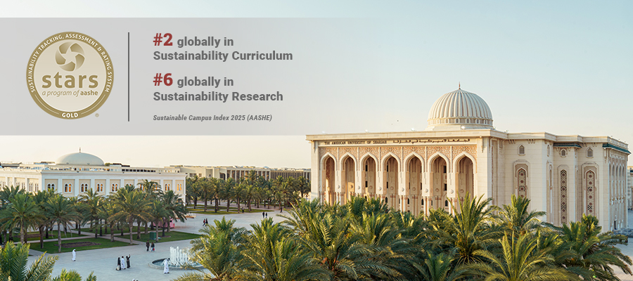 Image for AUS Named Among The World’s Top 10 Universities For Sustainability Curriculum And Research